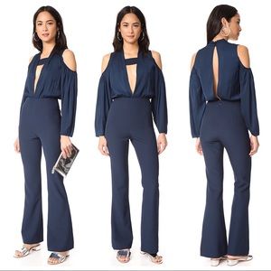 AQ/AQ Weston Jumpsuit Eclipse Navy in Size 4